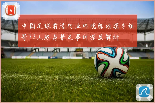 中国足球肃清行业环境陈戌源李铁等73人终身禁足事件深度解析